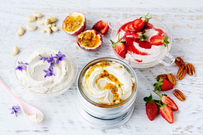 Vegan yoghurt