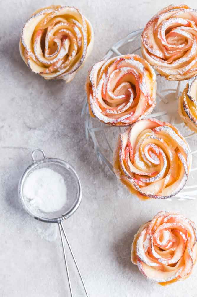 Apple Rose Puff Pastry