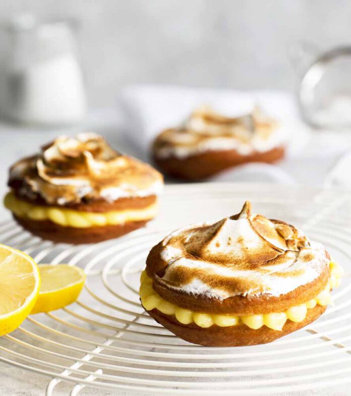 Donuts Lemon Meringue Pie Style