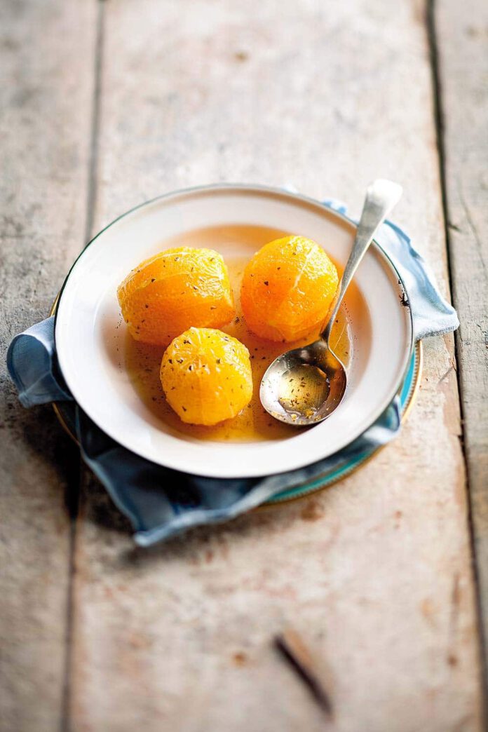 Poached Oranges