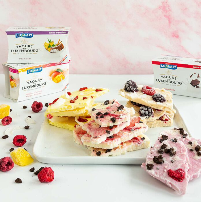 Frozen Yoghurt Bark