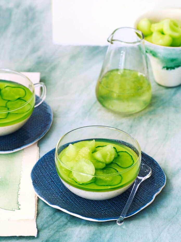 Cucumber & Yoghurt Jellies
