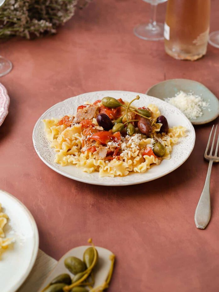 Mafaldine a la Siciliana