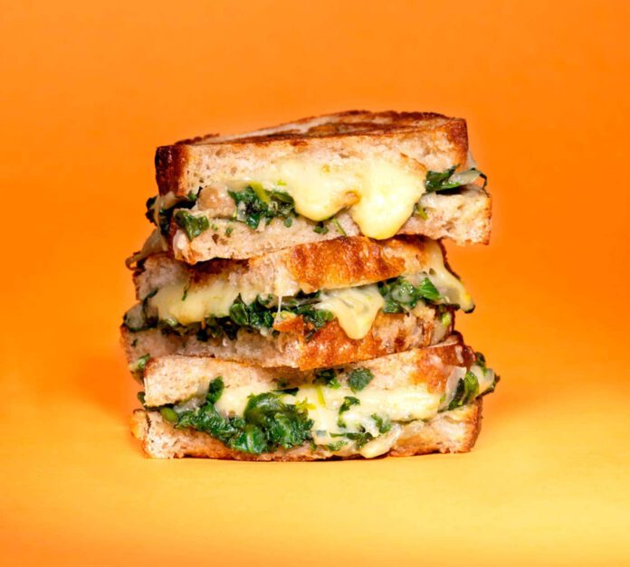 Sourdough Chickpea Spanakopita