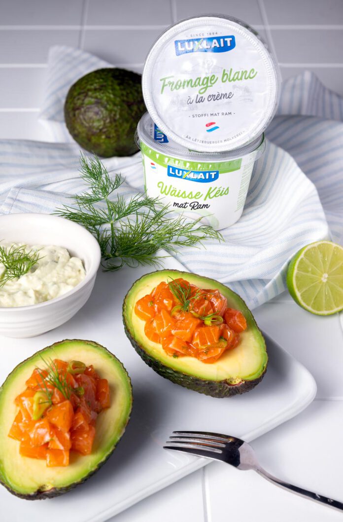 luxlait salmon tartar