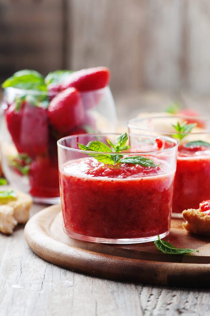 Strawberry-mint-jam