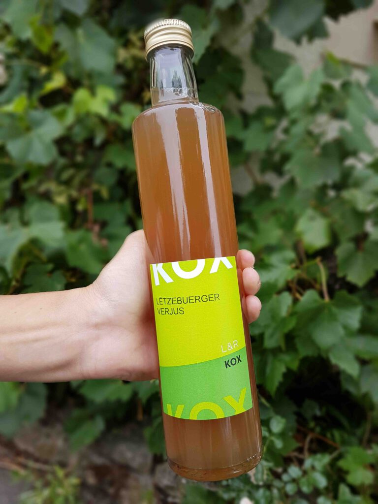 Domaine L&R Kox produziert sein erstes VERJUS