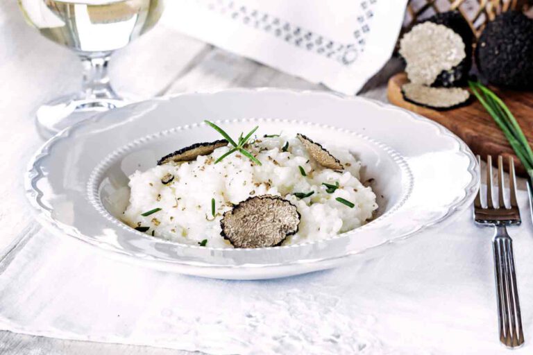 Crémant-Risotto mit Trüffeln