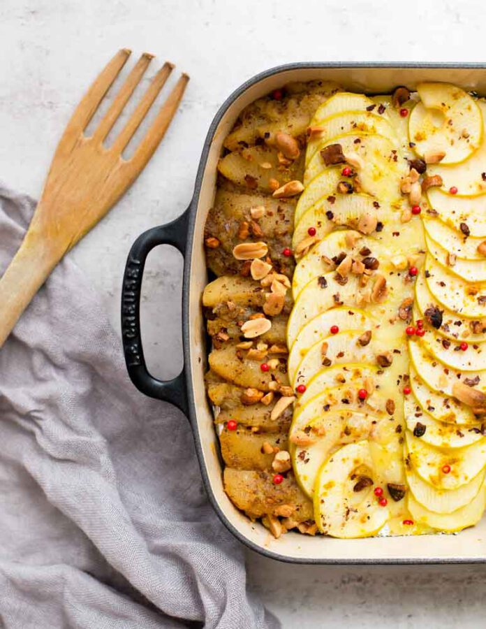 applegrattin Granny Smith Comté Cheese