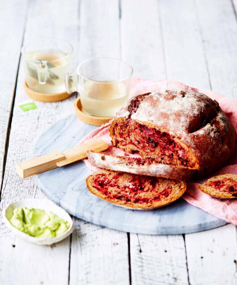 Nutty Beetroot Berry Cobb