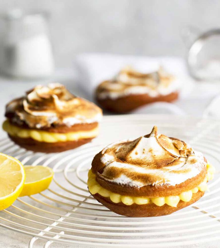 Donuts Lemon Meringue Pie Style