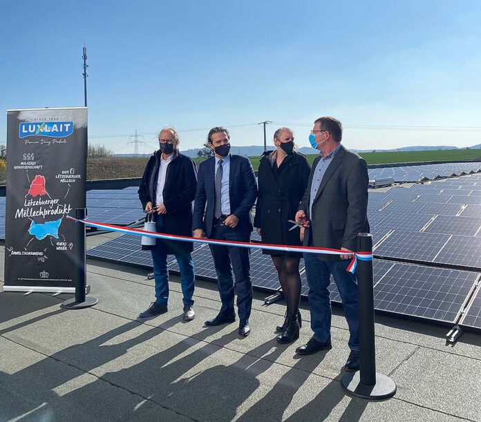 inauguration luxlait