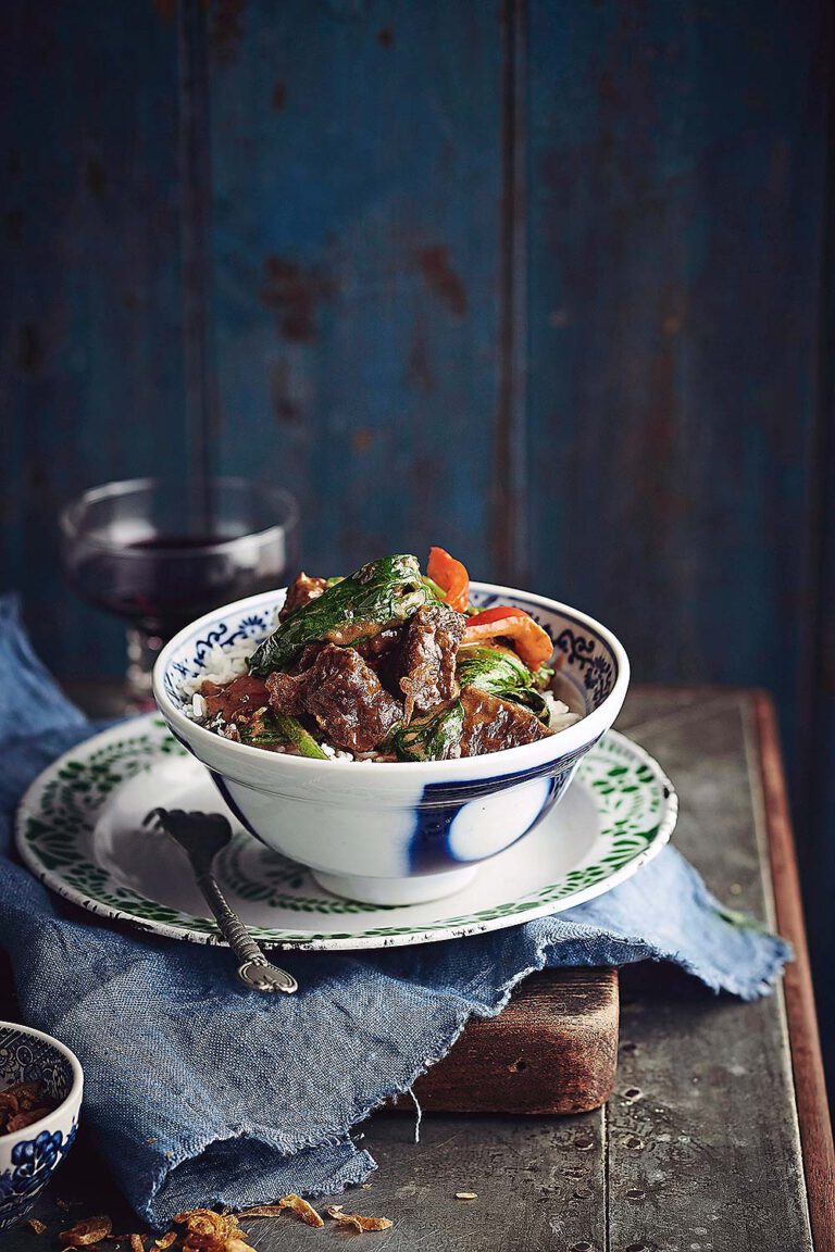 Thai red beef curry in the Thermomix