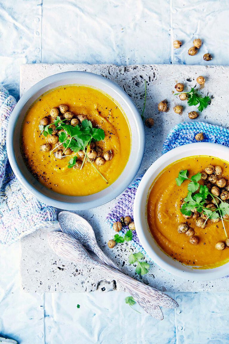 Roasted carrot soup with the Thermomix