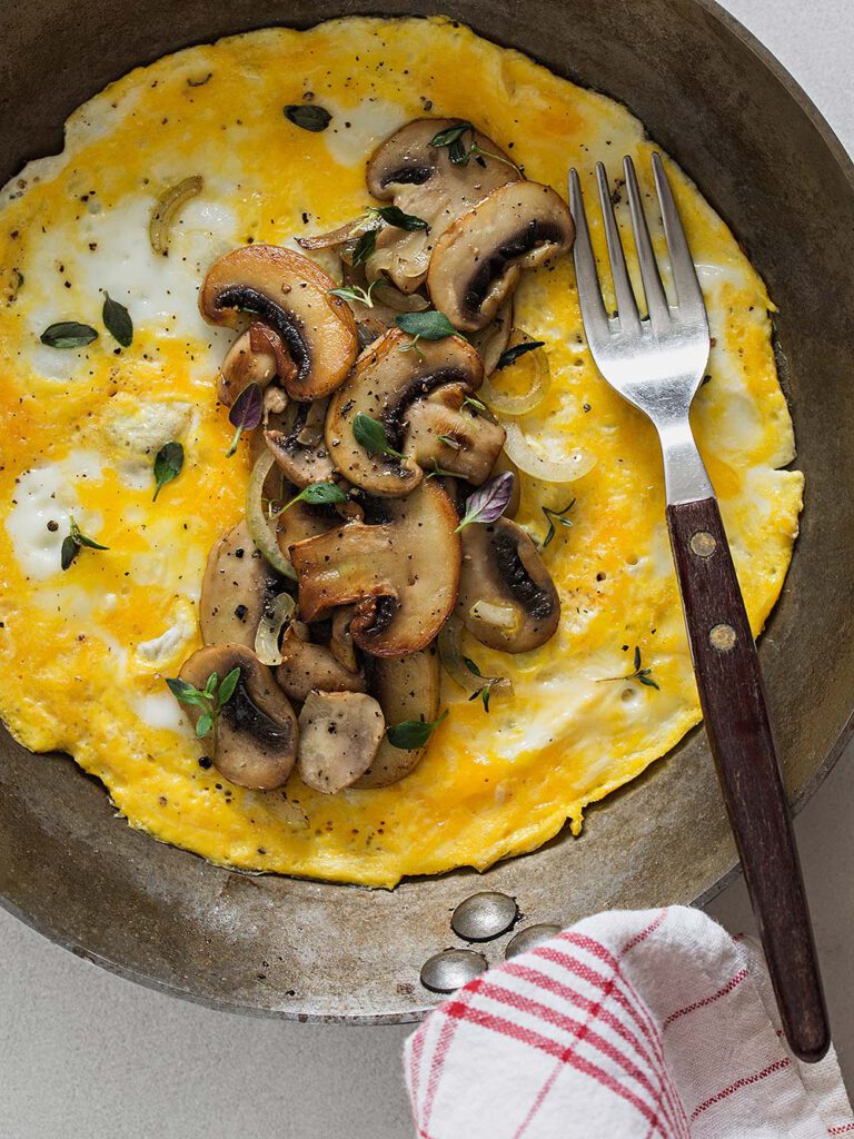 Mushroom Omelet