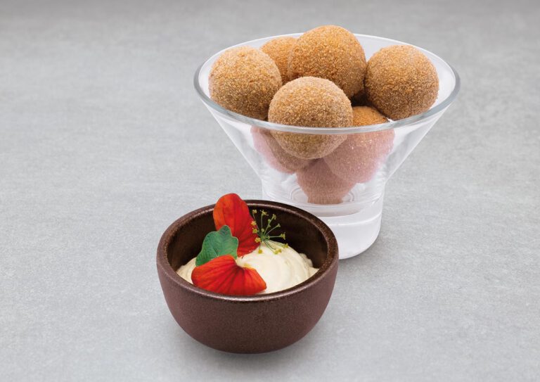 Luxemburgische Knollensellerie-Krapfen