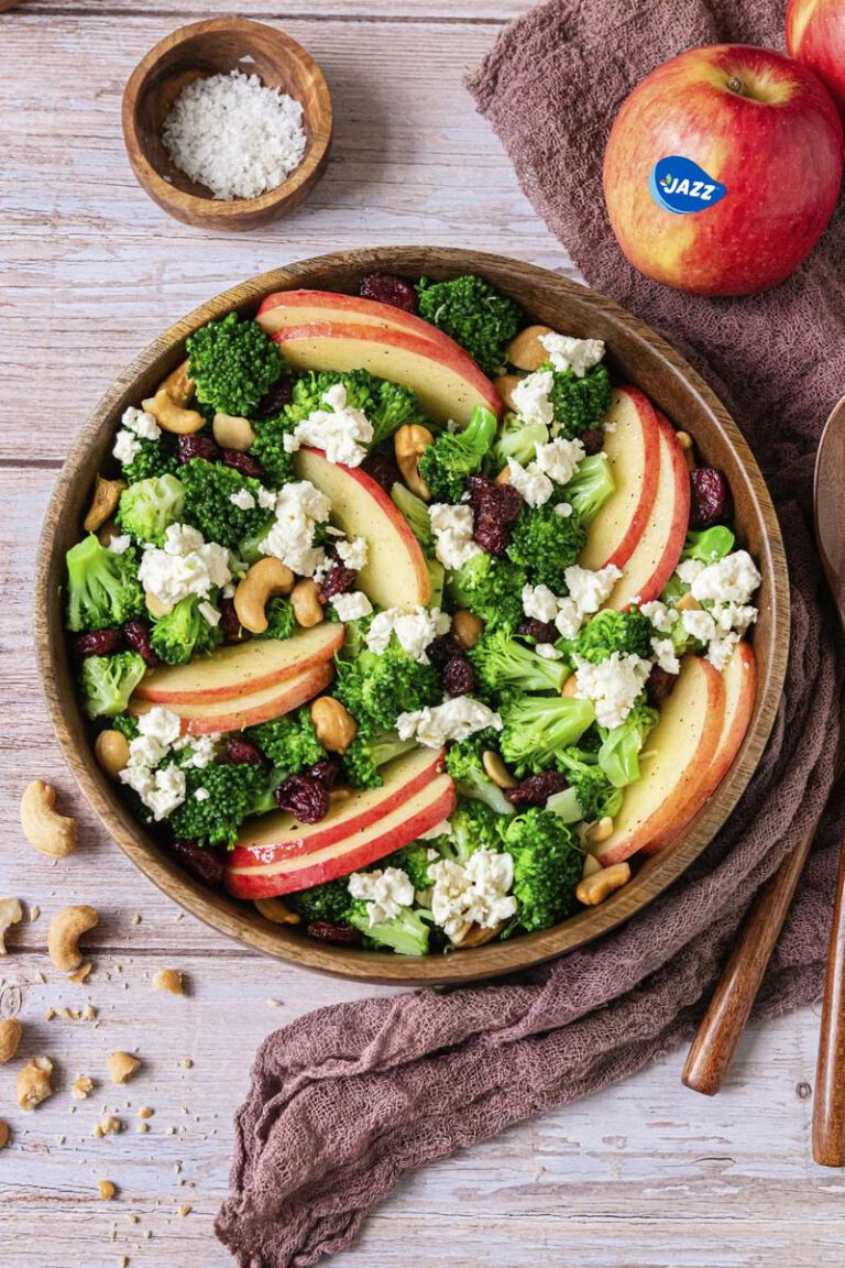 Salade de brocoli avec pommes Jazz™