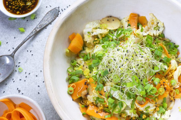 Asian Salad with Spring Onions