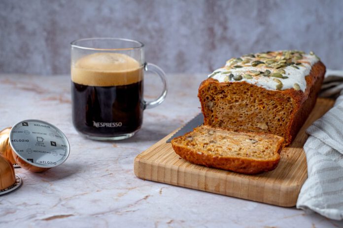 Carrot cake with spices