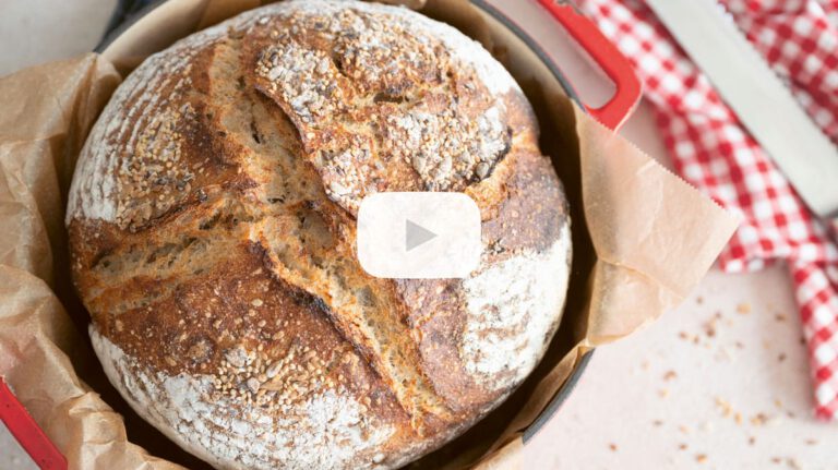 Making your own sourdough bread