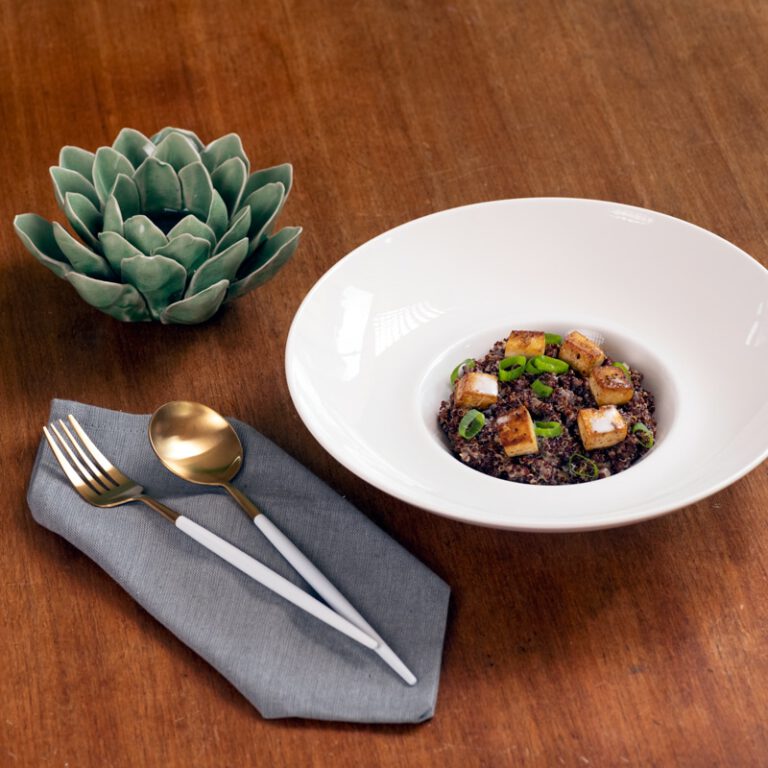 Quinoa rouge façon risotto