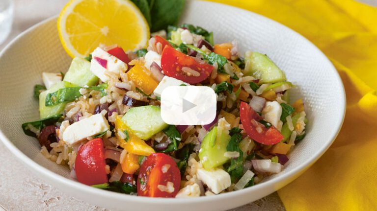 Greek Rice Salad