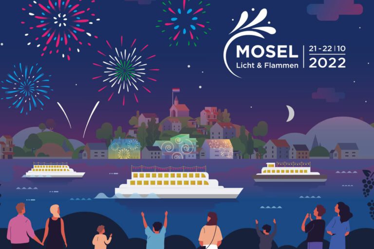 „Mosel – Licht & Flammen“: ein Festival voller Farben