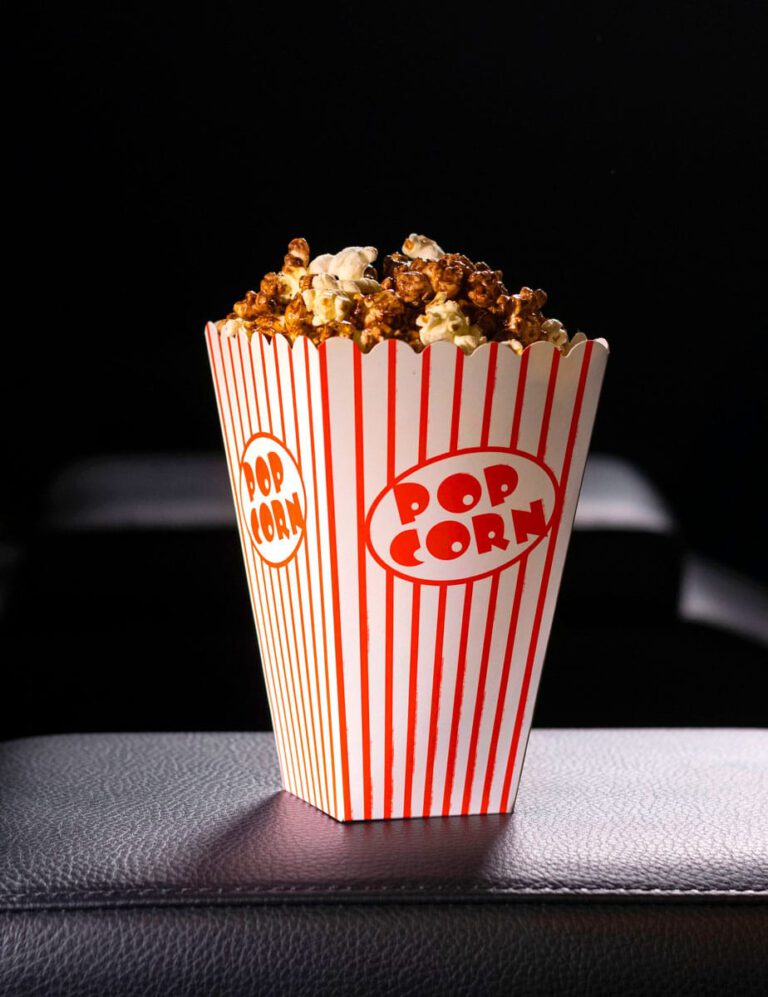 Chocolate & caramel popcorn