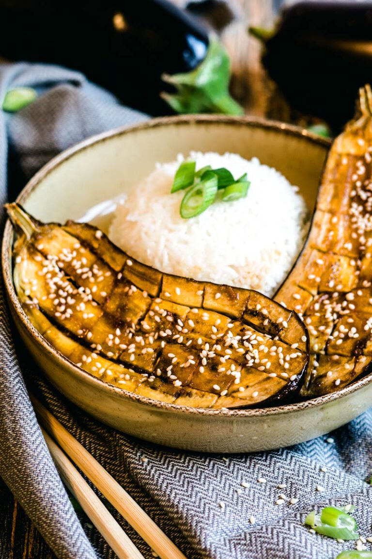 Teriyaki aubergine