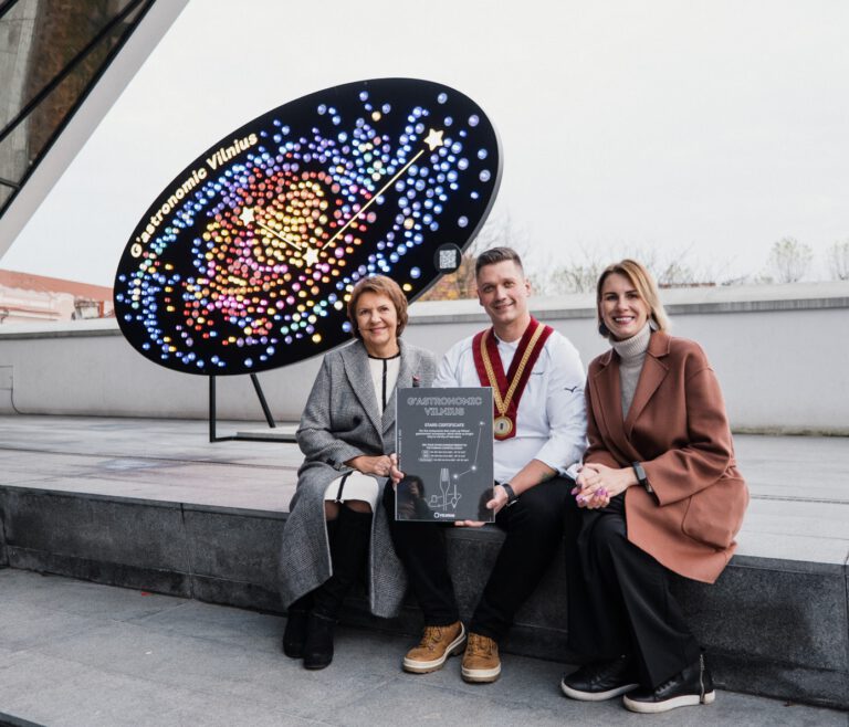 Vilnius rewards its finest Chefs with real stars in the Sky