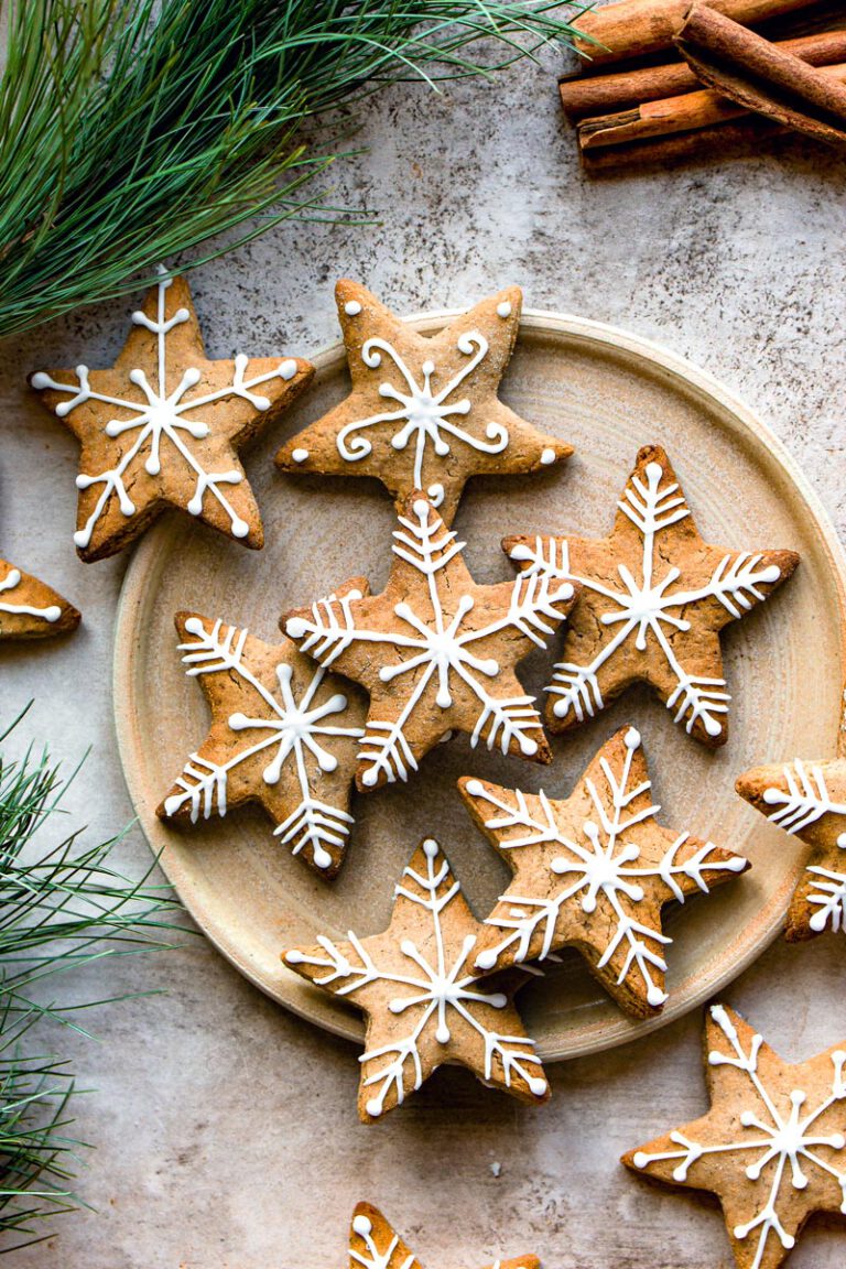 Gluten & Lactose-Free Cinnamon Shortbread Cookies