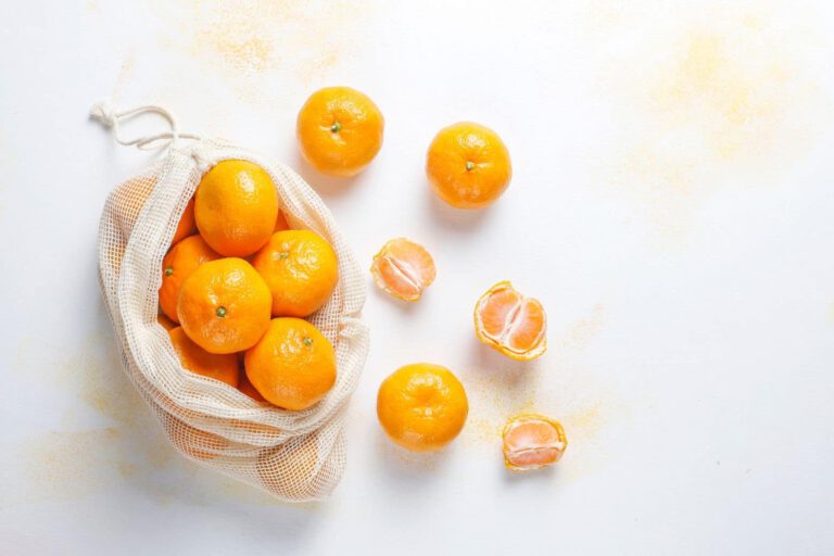 Citrus fruits in winter