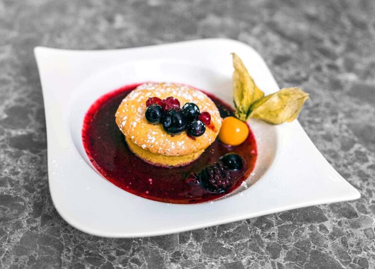 Lime muffins with white chocolate