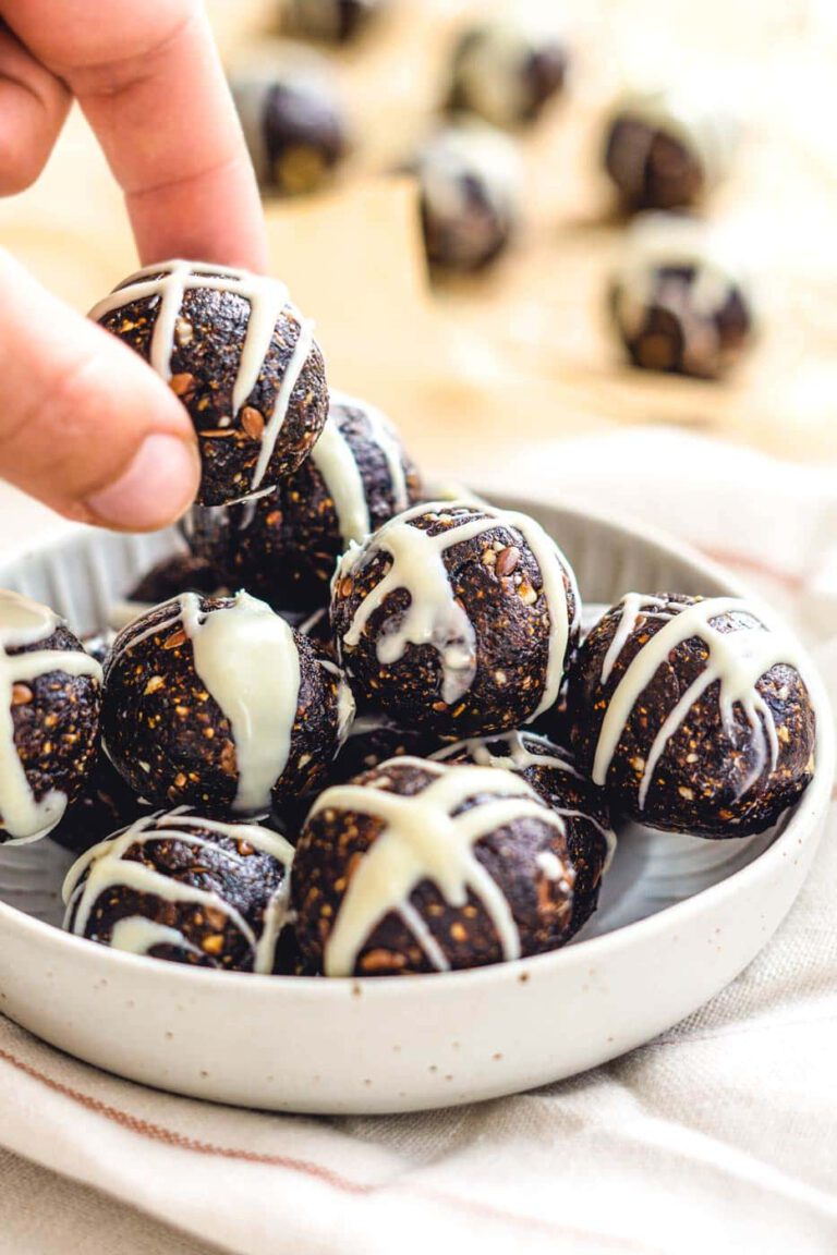 Plum and Cashew Energy Balls
