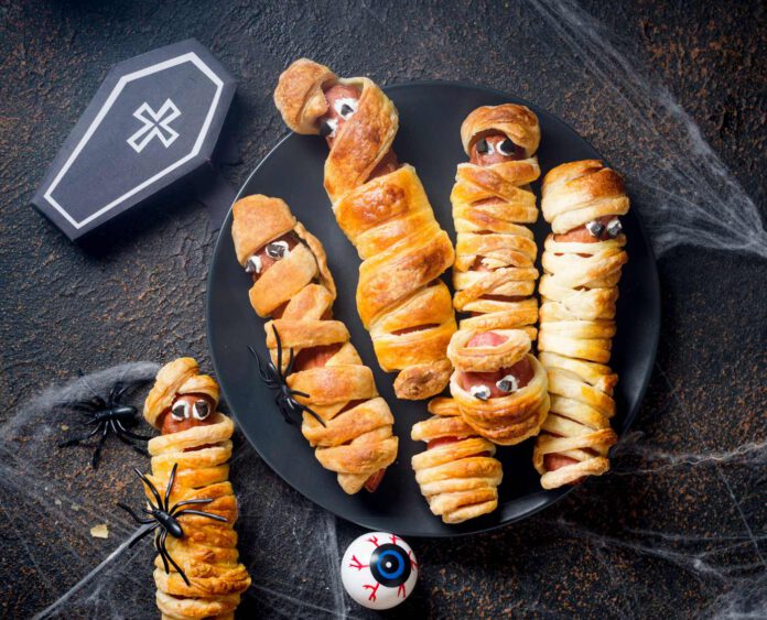 Scary Sausage Mummies