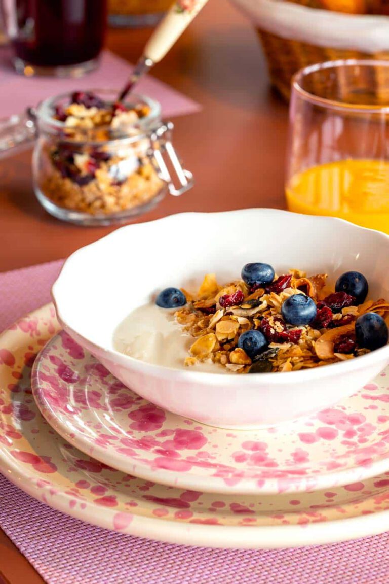 Gluten-free cranberry nut granola