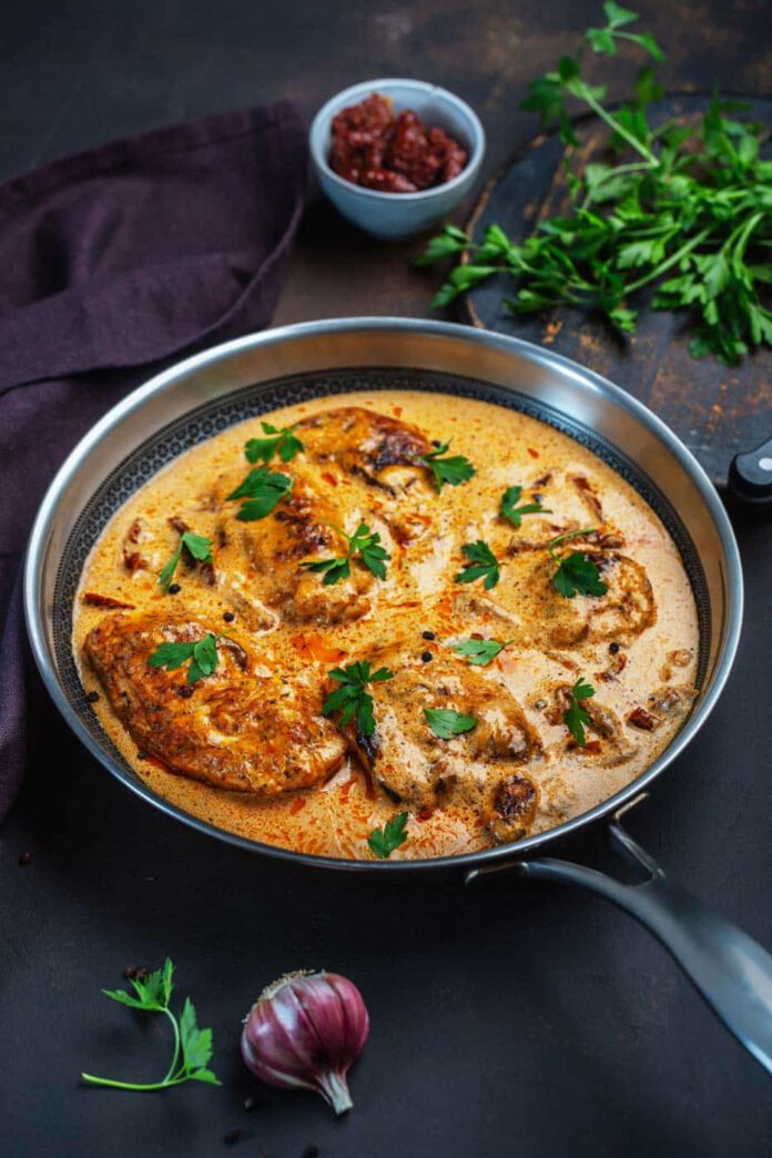 Cajun Chicken in Creamy Sauce