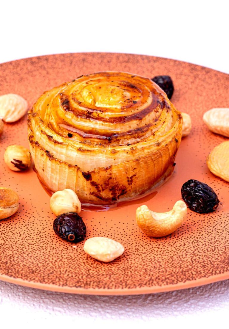 Zwiebel-Karamell mit gesalzener Butter