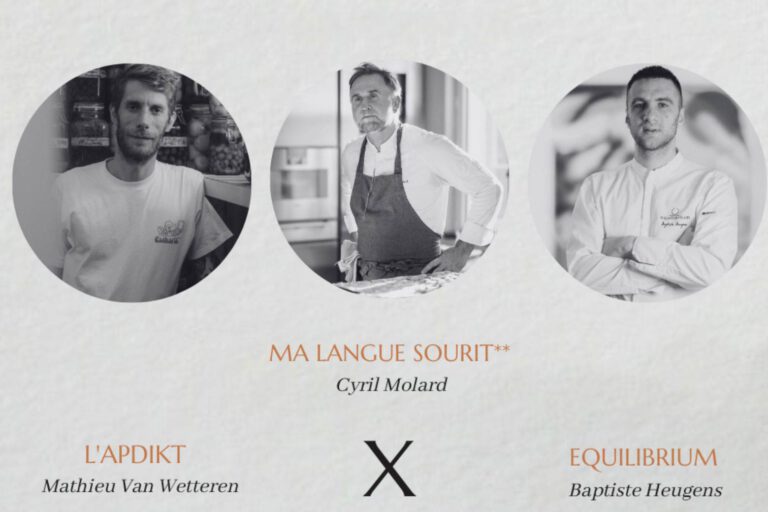 A 6 Hands Dinner with Cyril Molard