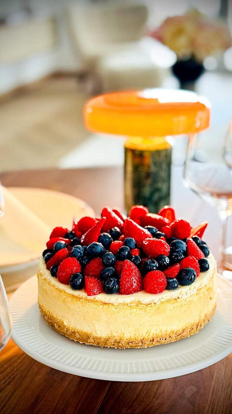 White chocolate cheese cake 