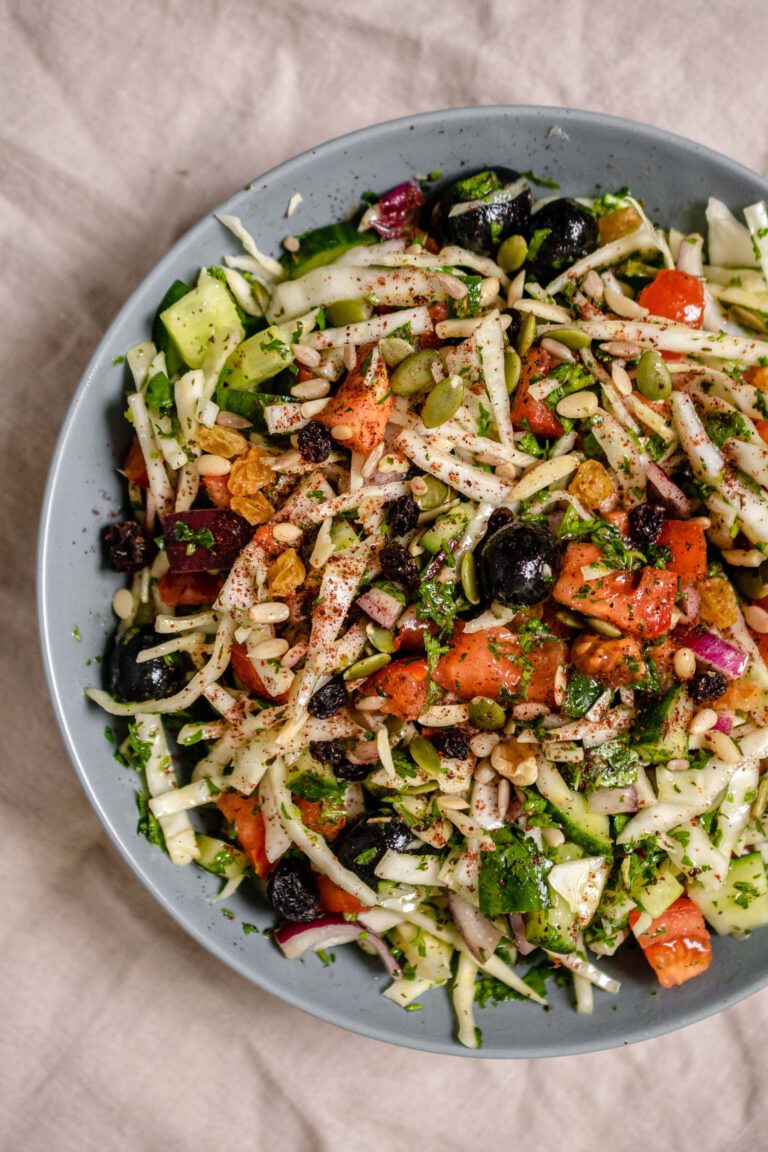 Mediterranean Cabbage Salad