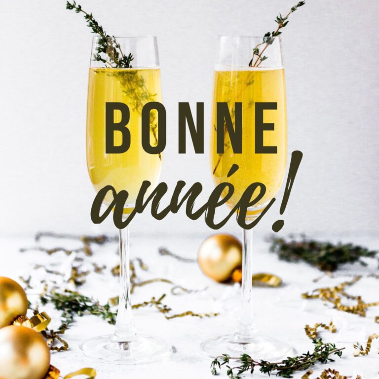 Bonne année!