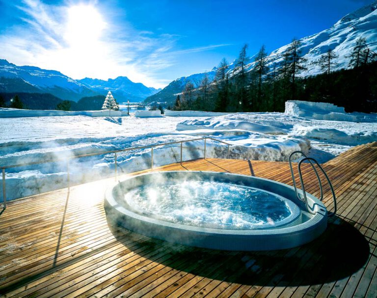 The Suvretta House in St. Moritz