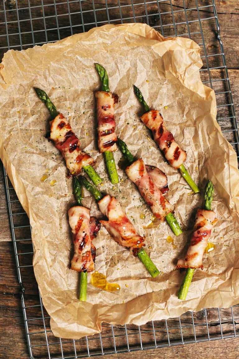 Bacon asparagus