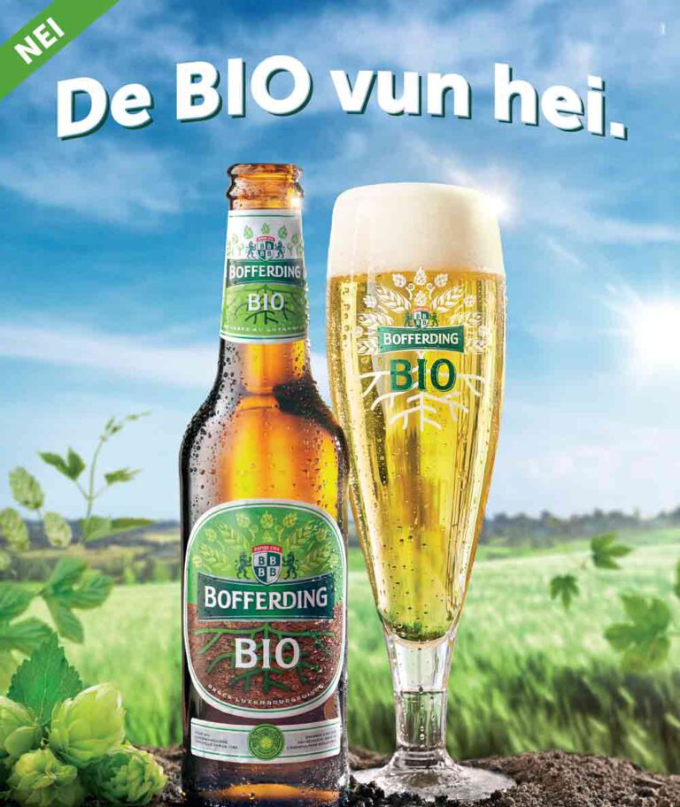 Bofferding lanciert neues Bio-Bier – „Bofferding Bio“