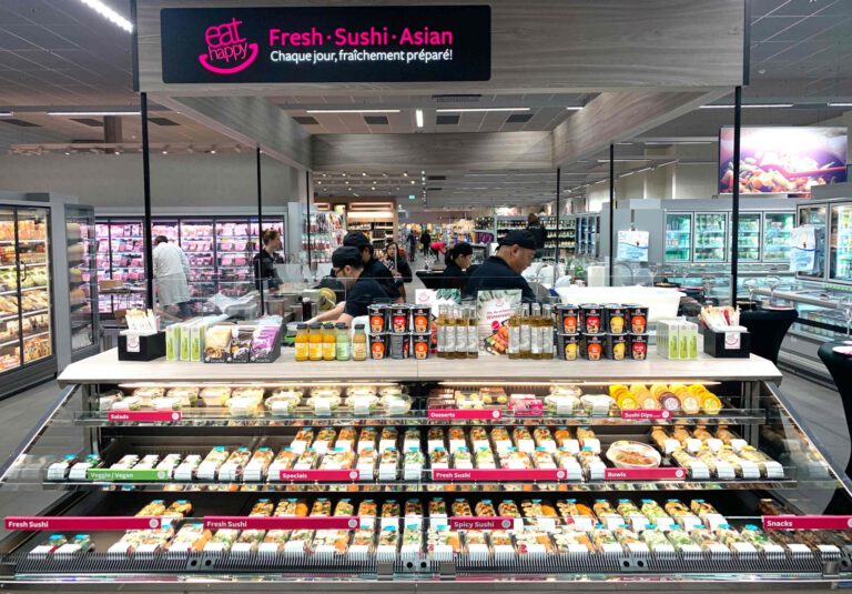 Cactus inaugure son temple du sushi au Cactus Howald