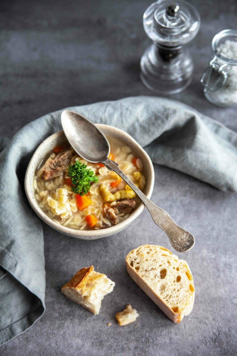 Canja de Galinha Portuguese chicken soup