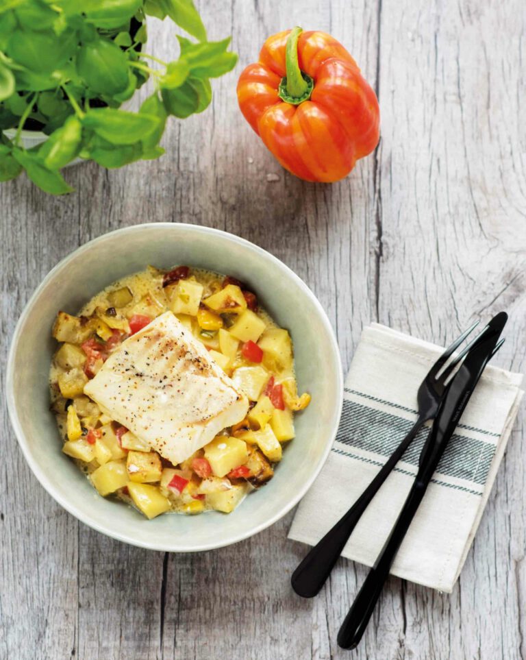 Kabeljaurücken mit Pastis