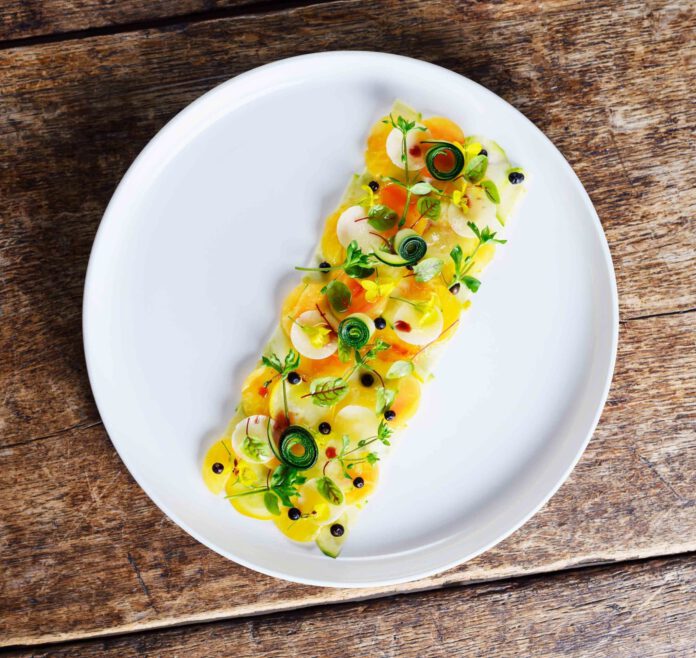 La Courgette Blanche et la Tomate Ananas font les Yeux Doux à  l'Oseille par René Mathieu