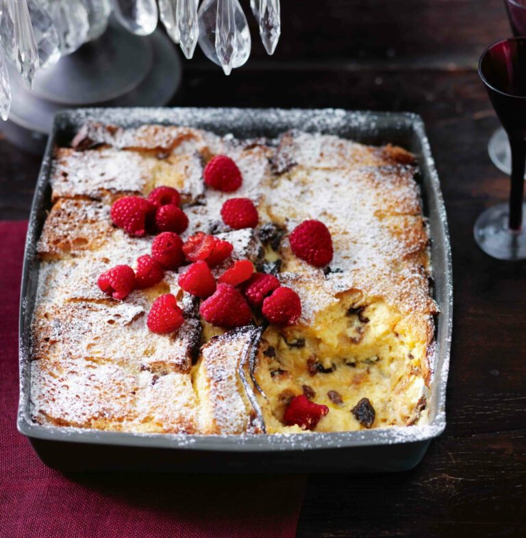 Marsala Panettone Bread & Butter Pudding
